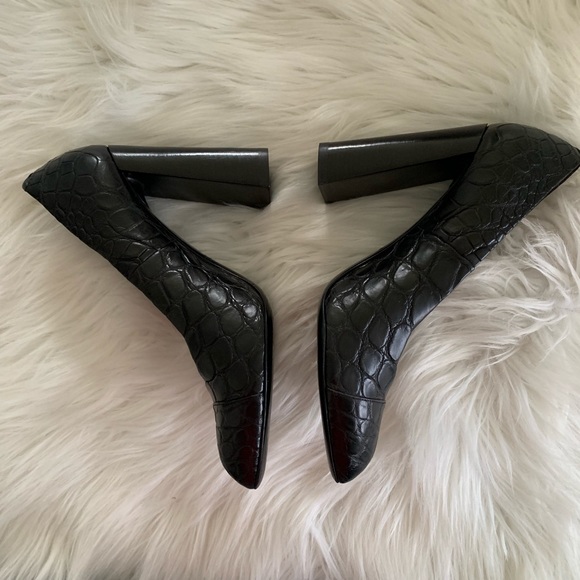 Calvin Klein Collection Harlow Leather Heels - Picture 7 of 8